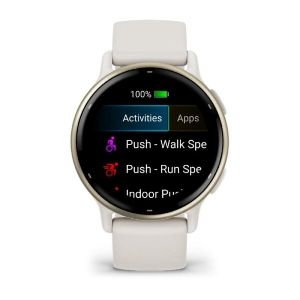 Ceas smartwach Garmin vívoactive 5 Ivory/Cream - imagine 13
