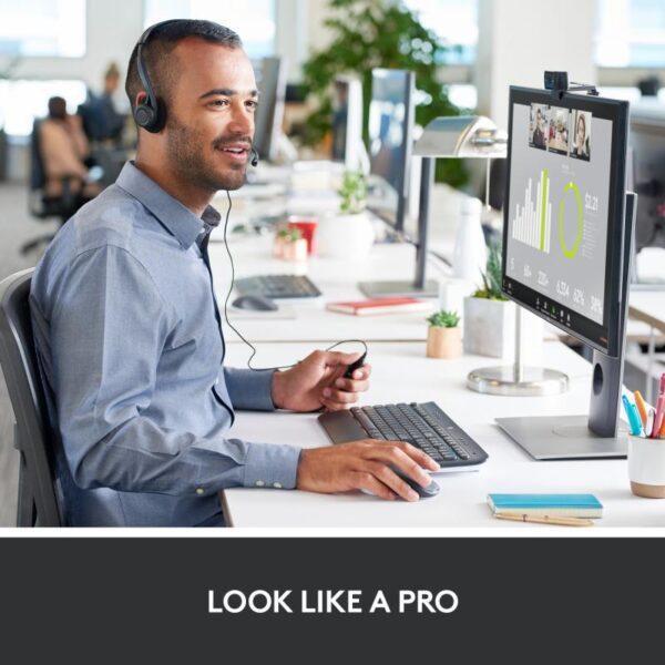Camera web Logitech Pro HD Webcam C920s, rezolutie video 1920 - imagine 13