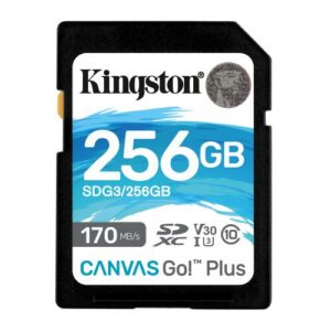 Card de Memorie SDXC Kingston Canvas GO Plus, 256GB, Class