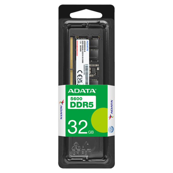 Memorie RAM Adata notebook 32GB, DDR5, 5600MHz, CL46, 1.1v