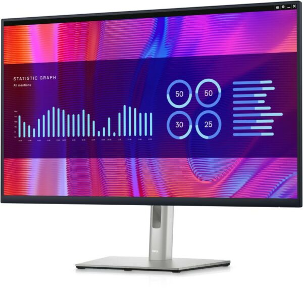 Monitor LED Dell P3223DE, 31.5inch, QHD IPS, 5ms, 60Hz, negru - imagine 7
