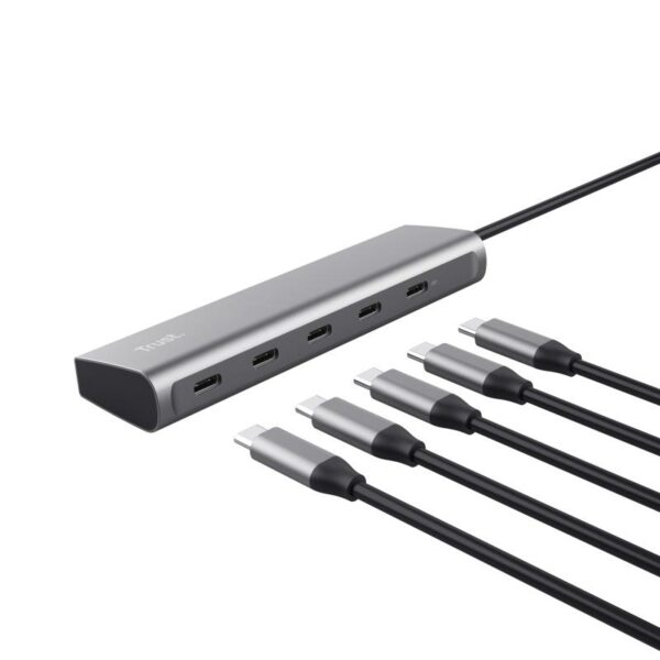 Hub Trust Halyx, 5 porturi USB-C 3.2 gen 1: 1 - imagine 10