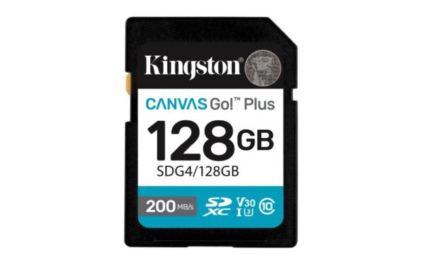 Card de Memorie SD Kingston 128GB  Canvas GO Plus - imagine 3