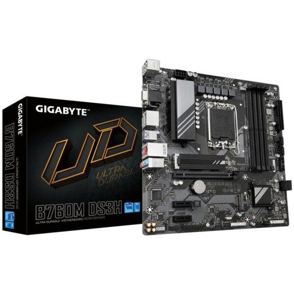 Placa de baza GIGABYTE B760M DS3H DDR5 (rev. 1.0) LGA1700 - imagine 8