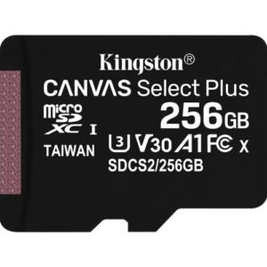 Card de Memorie MicroSDXC Kingston Select Plus, 256GB, Class 10