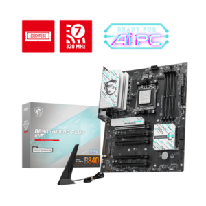 Placa de Baza MSI B840 GAMING PLUS WIFI AM5, 4x
