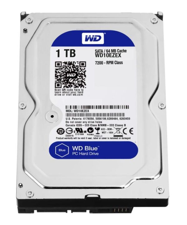 HDD  WD Blue 1TB SATA-III 7200rpm 64mb - imagine 3
