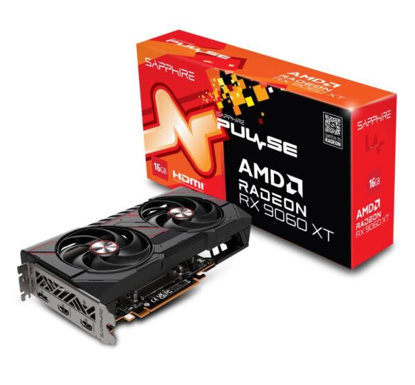 Placa Video SAPPPHIRE PULSE AMD RADEON RX 9060 XT 16GB - imagine 8