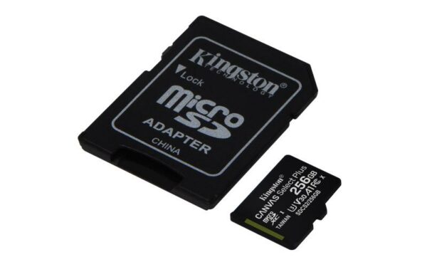 Card de Memorie MicroSDXC Kingston Select Plus, 256GB, Adaptor SD, - imagine 4