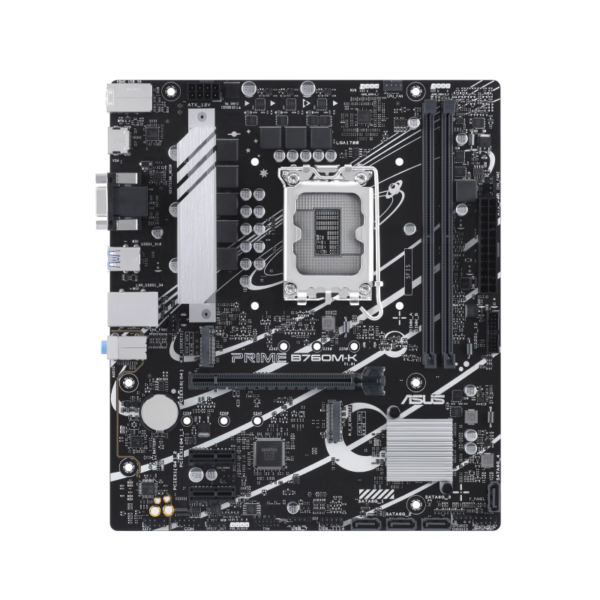 Placa de baza ASUS PRIME B760M-K LGA 1700, 2x DDR5,