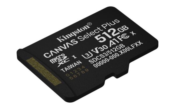 Card de Memorie MicroSDXC Kingston,512GB,Canvas Select Plus,Cu Adaptor - imagine 6