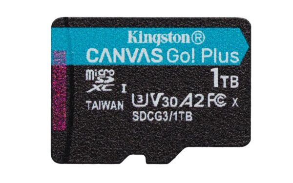 Card de Memorie MicroSDXC Kingston, 1TB, Canvas GO Plus, - imagine 5