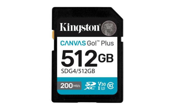 Card de Memorie SD Kingston 512GB Canvas GO plus CL - imagine 3