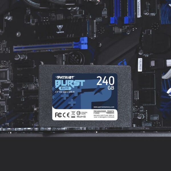 SSD Patriot Burst Elite, 240GB, SATA III - Image 6