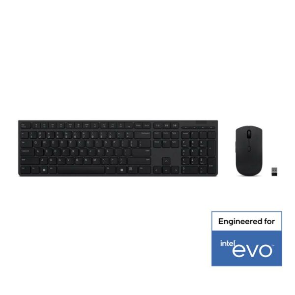 Lenovo Professional Wireless Rechargeable Combo Keyboard and Mouse - Overview - imagine 4