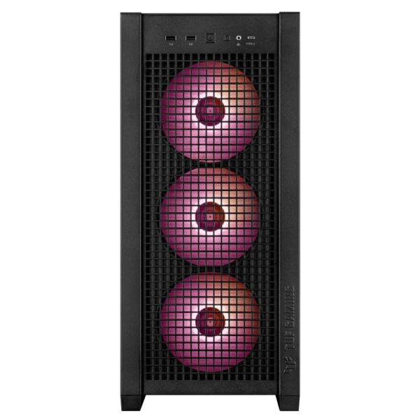 Carcasa ASUS GT302 TUF GAMING Mid Tower ARGB NEGRU - imagine 4