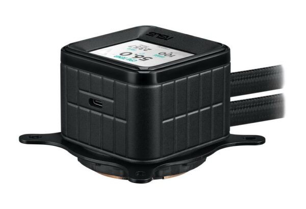 Cooler Procesor ASUS PRIME LC 360 LCD ARGB NEGRU, marime - imagine 4