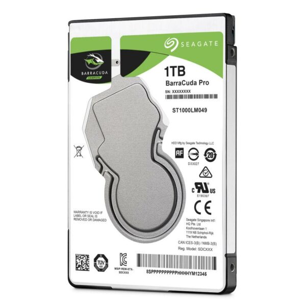 HDD Laptop Seagate BarraCuda® 1TB, 7200RPM, SATA III - imagine 5