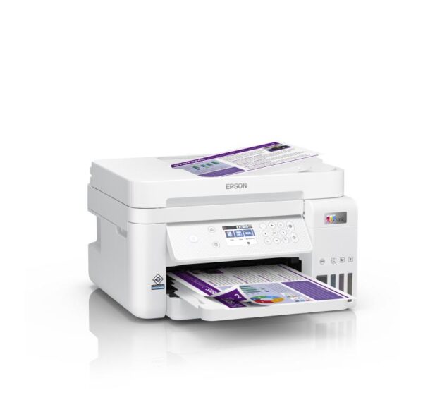 Multifunctional inkjet color Epson EcoTank CISS L6276, culoare alb, dimensiune - imagine 8