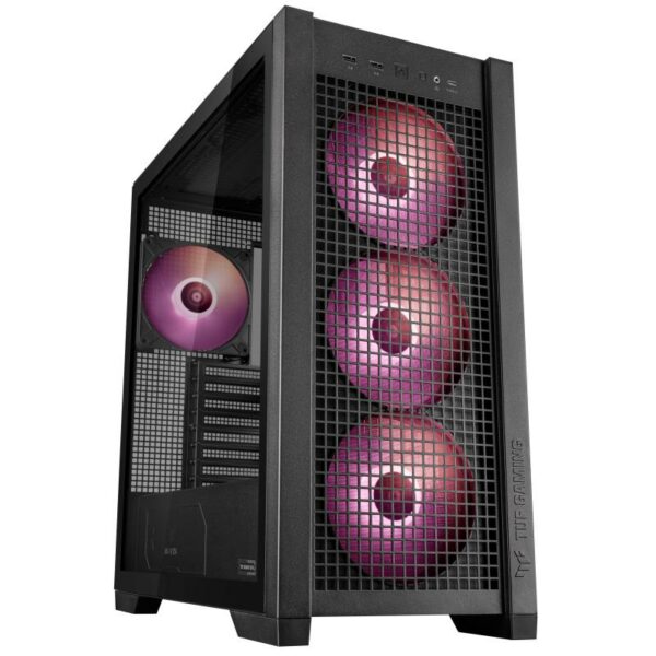 Carcasa ASUS GT302 TUF GAMING Mid Tower ARGB NEGRU - imagine 13