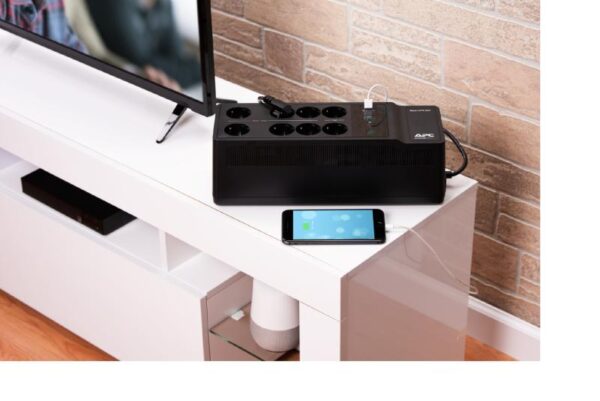 UPS APC Back-UPS 650VA, 230V, 1 USB charging ,3 ani - imagine 6