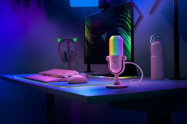Microfon Razer Seiren V3 Mini Chroma RGB USB, frecventa raspuns - imagine 10