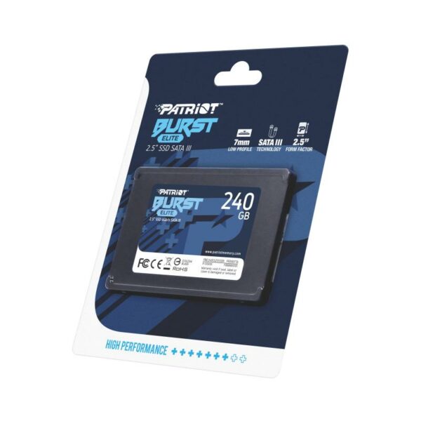 SSD Patriot Burst Elite, 240GB, SATA III - Image 10