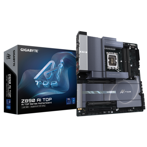 Placa de Baza GIGABYTE Z890 AI TOP LGA1851, 4x DDR5,