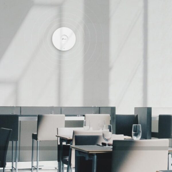 "AX3000 Ceiling Mount Dual-Band Wi-Fi 6 Access Point PORT:1× Gigabit - imagine 12