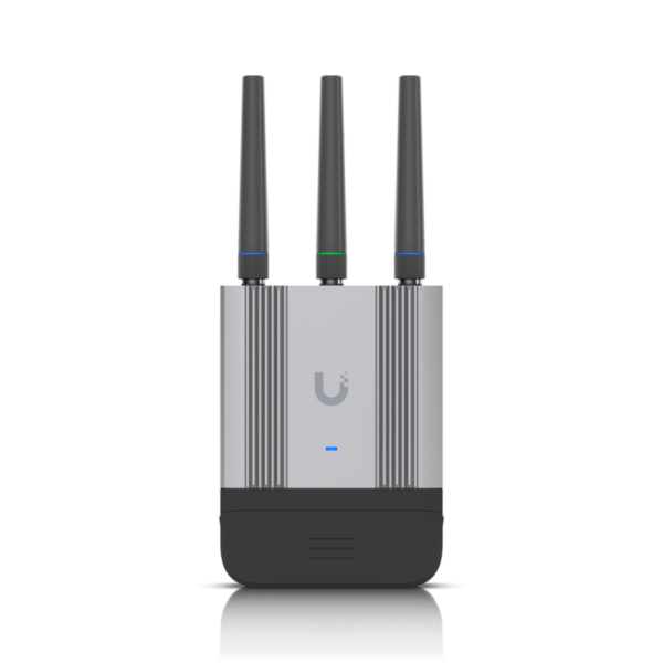 Ubiquiti UMR-Industrial. Router rețea celulară, Negru, Gri, Material carcasă: Aluminiu,
