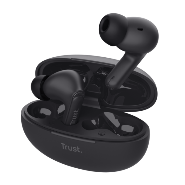 Casti Trust Yavi wireless, TWS, bluetooth, interfata USB-C, frecventa de - imagine 7