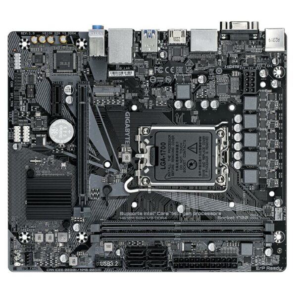 Placa de baza GIGABYTE H610M S2H V3 LGA1700 - imagine 10