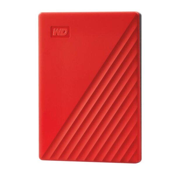 HDD Extern WD My Passport, 2TB, 2.5", Rosu, USB 3.2 - imagine 3