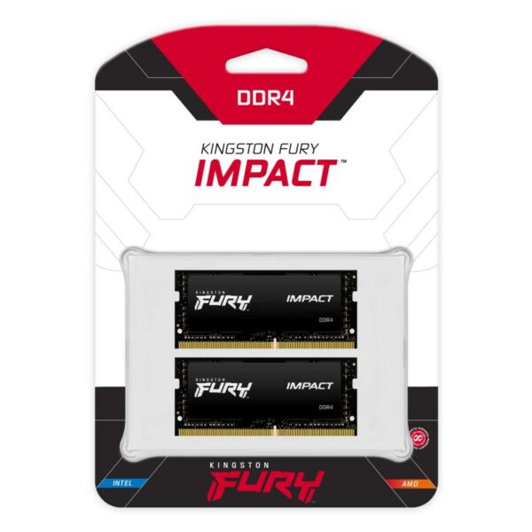 Memorie RAM notebook Kingston, SODIMM, DDR4, 64GB, 3200MHz, CL20, 1.2V, - imagine 6