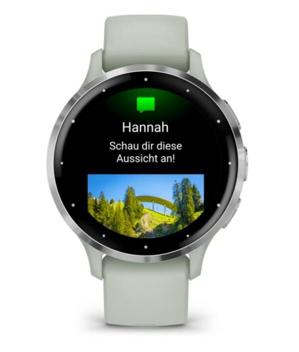 Ceas Garmin Venu 3S Sage Grey/Slate - imagine 10