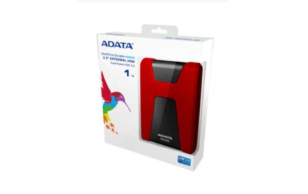 HDD Extern Adata HD650, 1TB, Rosu, USB 3.1 - imagine 4