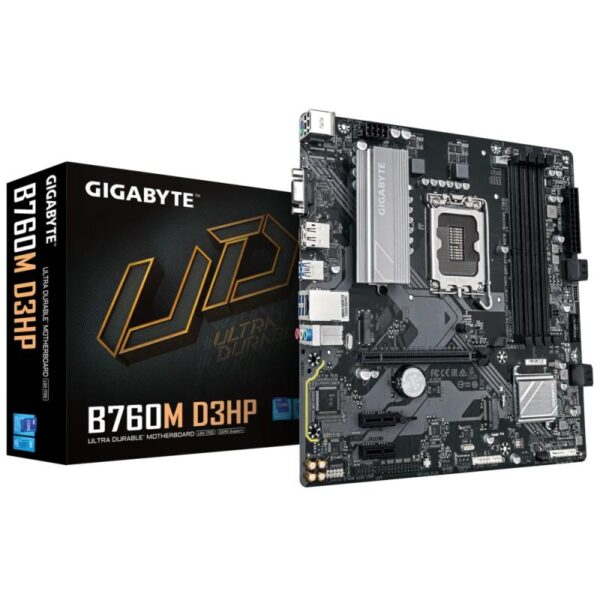 Placa de Baza GIGABYTE B760M D3HP LGA1700 - imagine 8