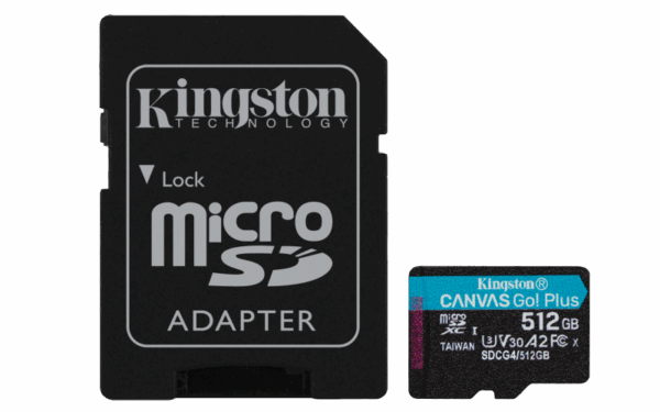 Card de Memorie Kingston 512GB Canvas Go! Plus CL10