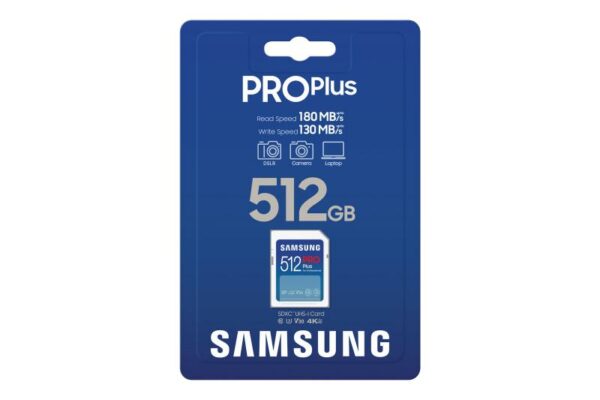 Card de Memorie SDXC Samsung PRO PLUS 512GB CL10 W/A - imagine 8
