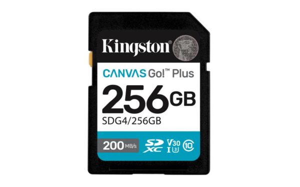 Card de Memorie SD Kingston 256GB Canvas GO PLUS CL10 - imagine 3