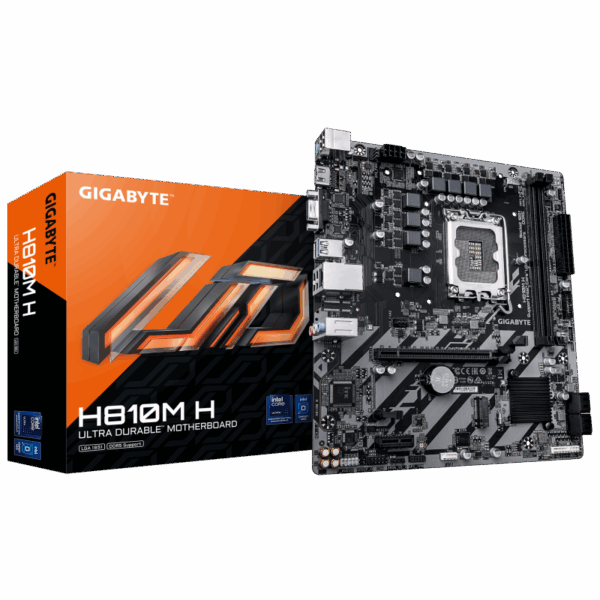 Placa de Baza GIGABYTE H810M H LGA1851, 2x DDR5, 1x