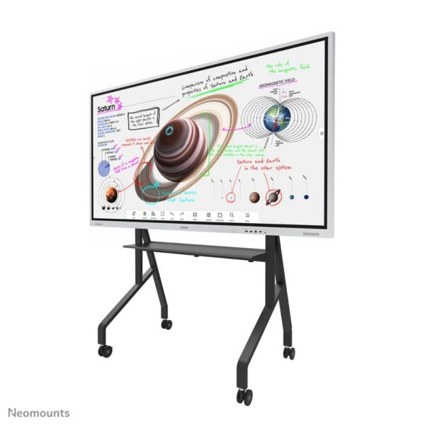 Stand mobil de podea Neomounts 55"-86" 76kg VESA 100x100 - - imagine 10