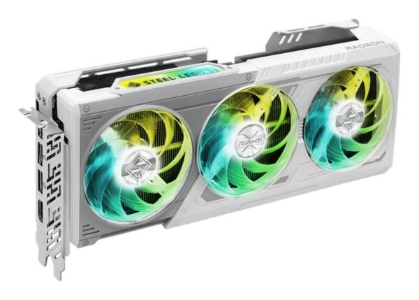 Placa Video ASROCK AMD RADEON RX 9070 XT STEEL LEGEND - imagine 4