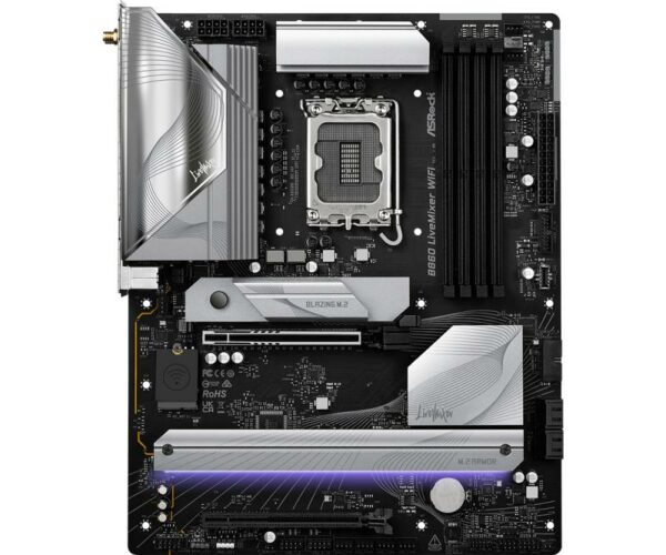 Placa de Baza ASROCK B860 LIVEMIXER WIFI LGA1851 - imagine 10