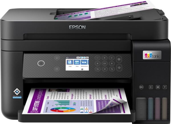 Multifunctional inkjet color Epson EcoTank CISS L6270, dimensiune A4 (Printare,Copiere, - imagine 4