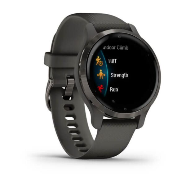 Ceas Smartwatch Garmin Venu 2S, GPS Wi-Fi, Grey + Slate - imagine 7