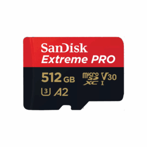 SanDisk Extreme PRO. Capacity: 512 GB, Flash card type: MicroSDXC,