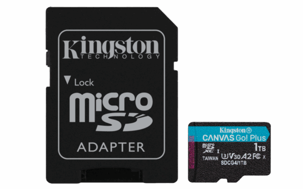 Card de Memorie MicroSDXC Kingston Canvas Go Plus 1TB Adaptor