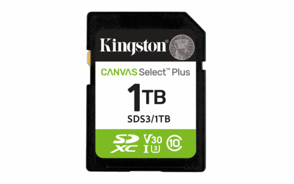 Card de Memorie SDXC Kingston, 1TB,Canvas Select Plus