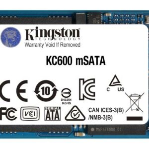 SSD Kingston  KC600, 512GB,  mSATA
